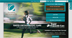 Desktop Screenshot of olyortho.com